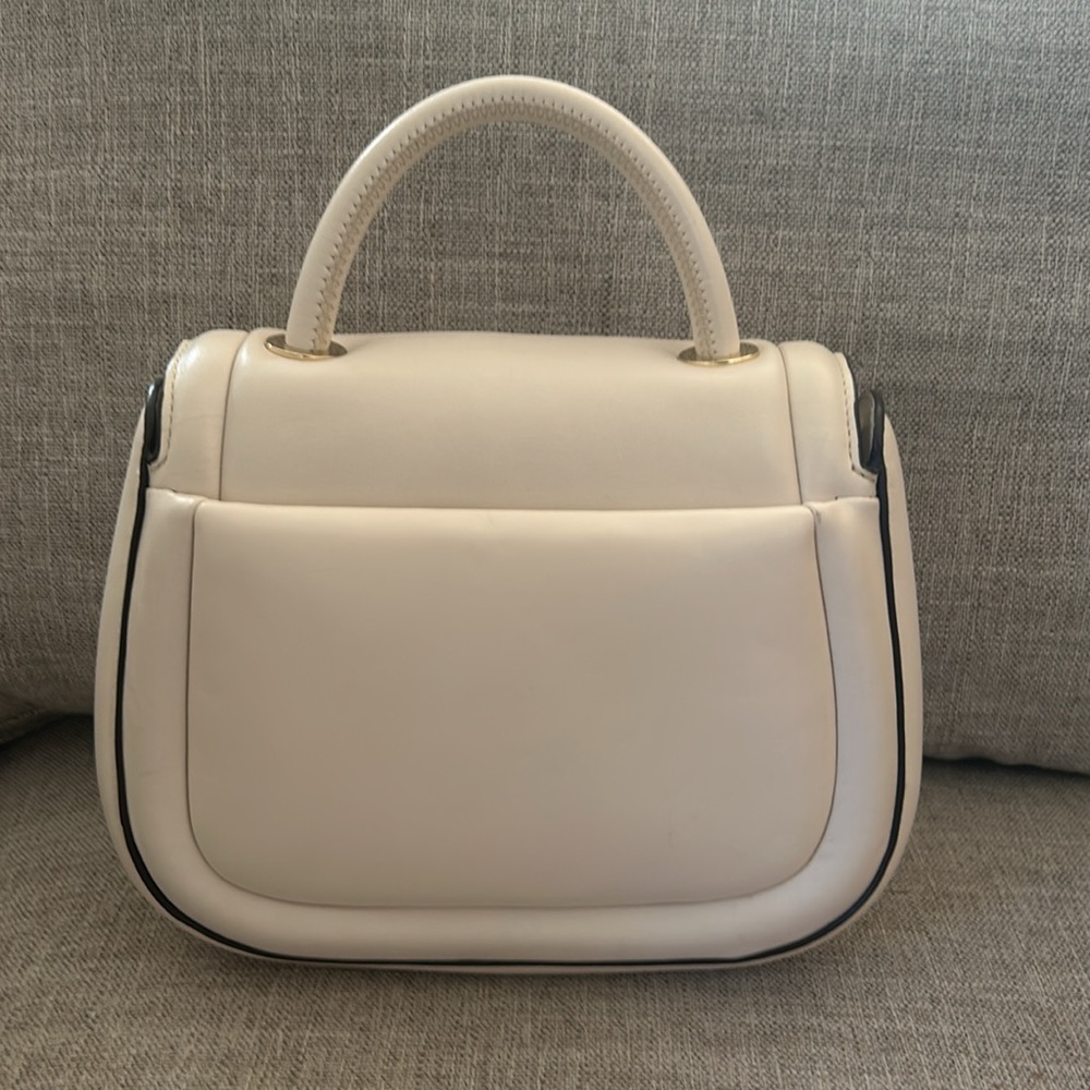 Kate spade puffy smooth leather top handle purse **never worn** - Picture 3 of 4